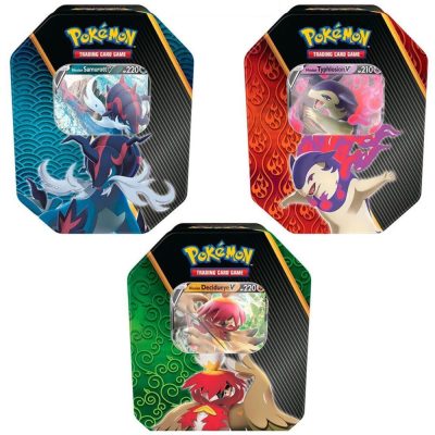 Spanish Pokemon Pack 6 Collectible card game boxes Deoxys Vmax & Zeraora  Vmax assorted