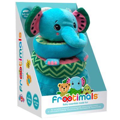 Frootimals Melany Melephant fabric stacking ring