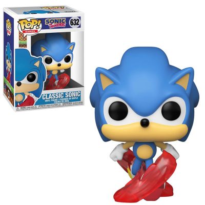 Funko Pop! Games: Sonic 30th Anniversary - Running Sonic The Hedgehog Vinyl Figure, Multicolor