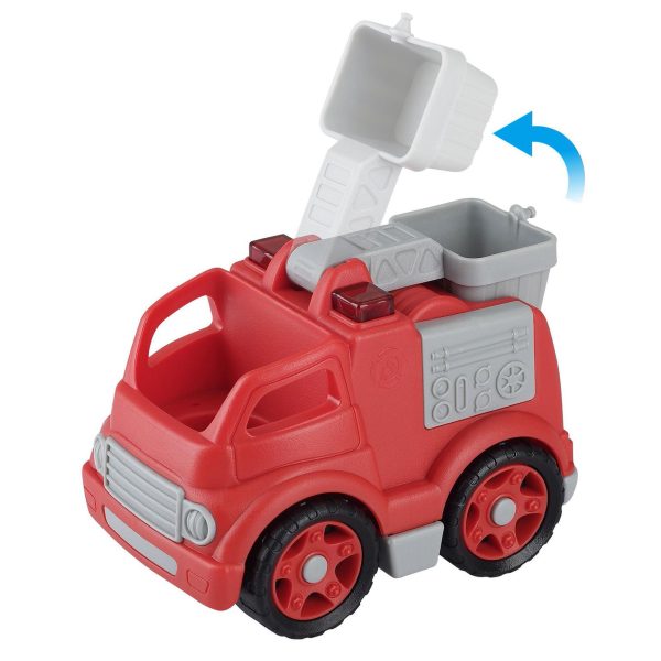 Kid Connection Mini Fire Engine with Driver Red