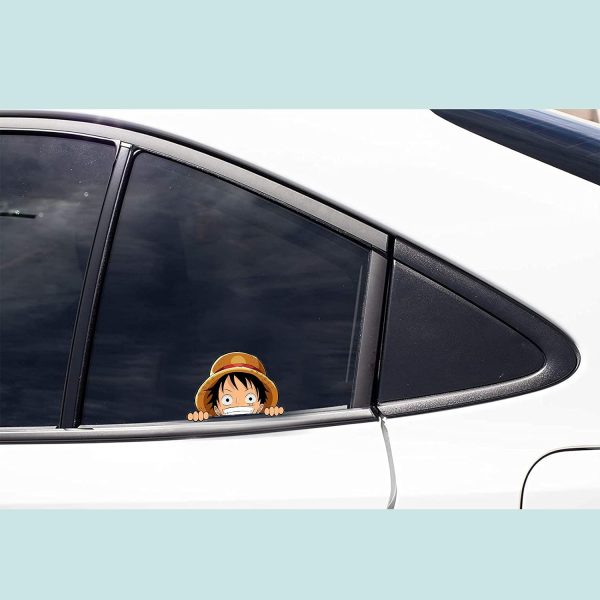 3 Styles 1PC Car Window Body Sticker Auto Accessories Scratches Cover Motor Anime Reflective Stickers For One Piece Car Styling - Image 2