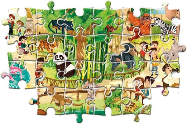 Clementoni The Zoo Maxi Children Puzzle 24 Pieces - Image 3