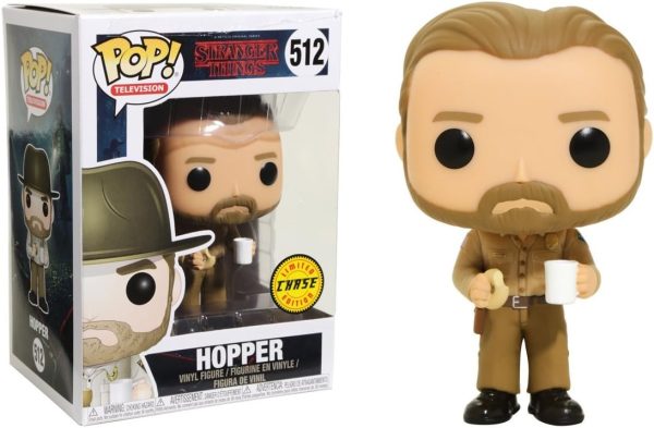 Funko Stranger Things S2 - Hopper With Donut Chase Variant - Image 2