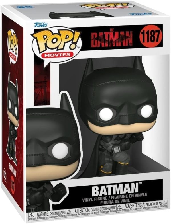 Funko Pop! Movies: The Batman - Batman, Multicolor, 59276 - Image 3