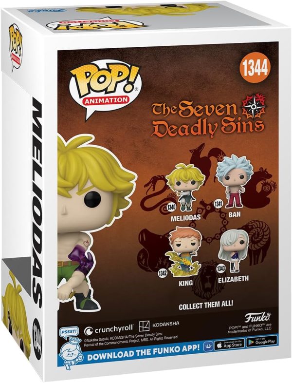 Funko Pop! Animation: The Seven Deadly Sins – Meliodas (Demon Mode) PX Vinyl Figure - Image 4