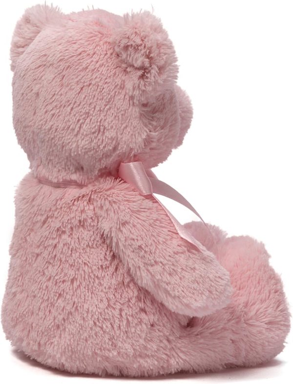 Baby GUND My First Teddy Bear, Ultra Soft Animal Plush Toy for Babies and Newborns, Pink, 10” - Image 2