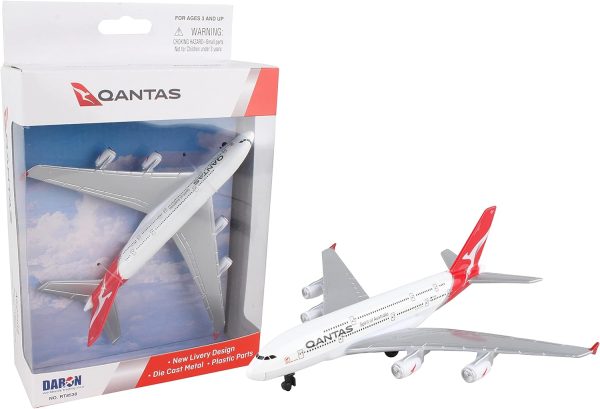 Real Toys RT8538 Qantas Airbus A380 Toy Diecast Model