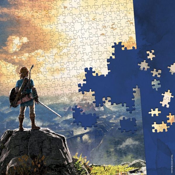 USAOPOLY The Legend of Zelda Breath of The Wild 1000 Piece Jigsaw Puzzle | Collectible Puzzle Featuring Link from The Legend of Zelda Video Game | Officially Licensed Nintendo Merchandise Multicolor - Image 5