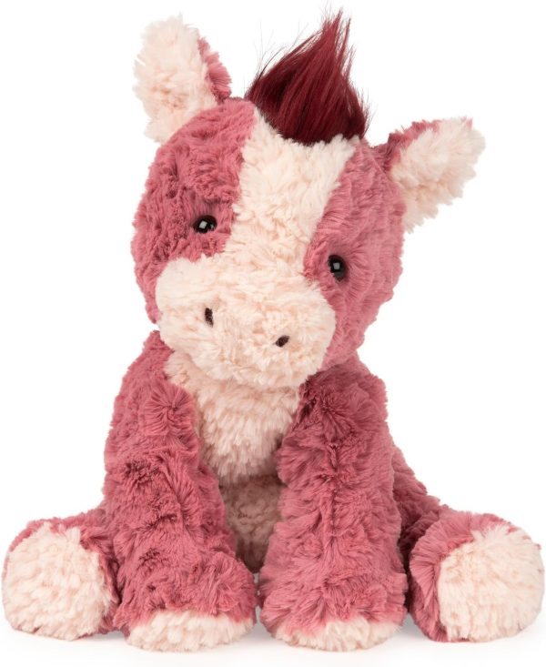 GUND Cozys Collection Horse Stuffed Animal Plush for Ages 1 and Up, Pink/Red, 10"