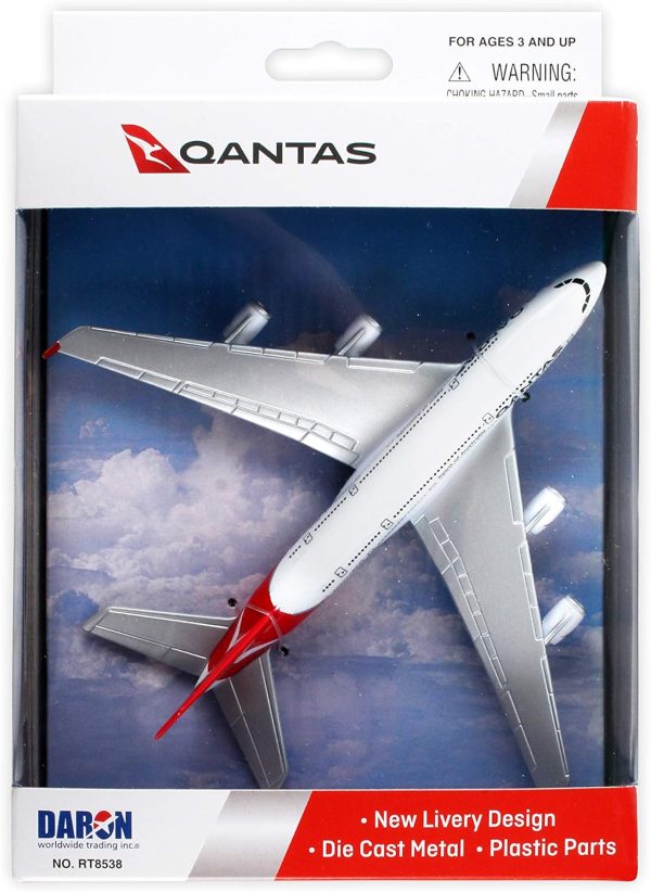 Real Toys RT8538 Qantas Airbus A380 Toy Diecast Model - Image 2