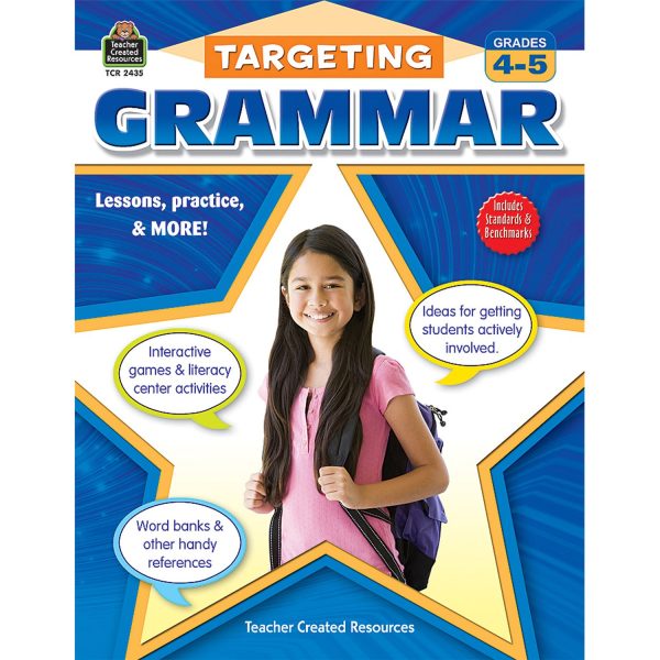 Targeting Grammar, Grades 4-5 Paperback – Illustrated, June 1 2009