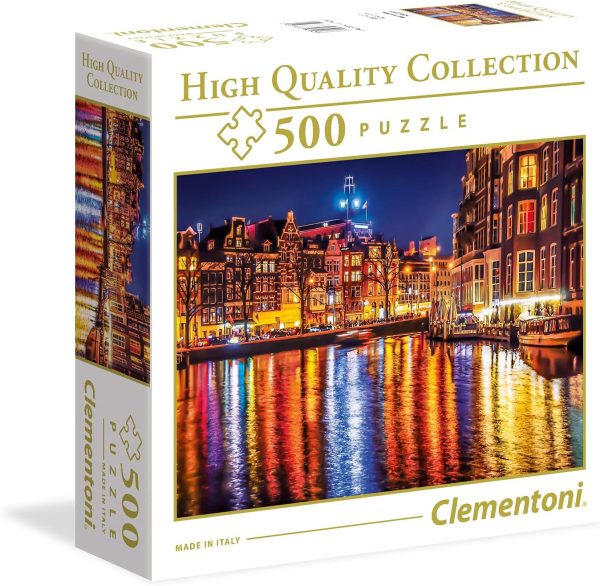 Clementoni 350377 500 Piece Puzzle: Amsterdam