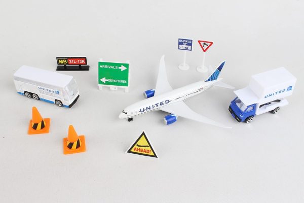 DARON United Airlines Airport Playset - Image 2