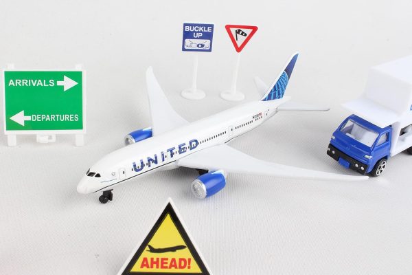 DARON United Airlines Airport Playset - Image 4