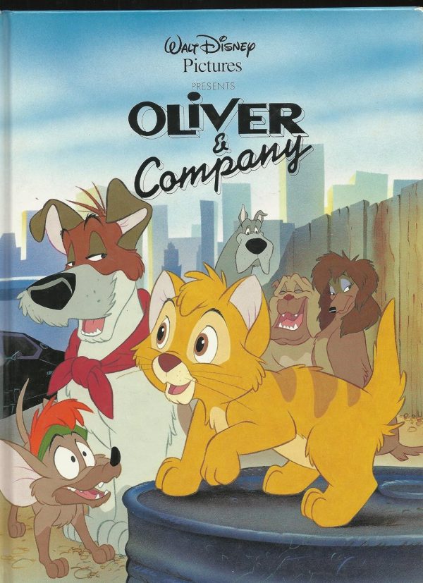 Disney Oliver & Company - Hardcover Book