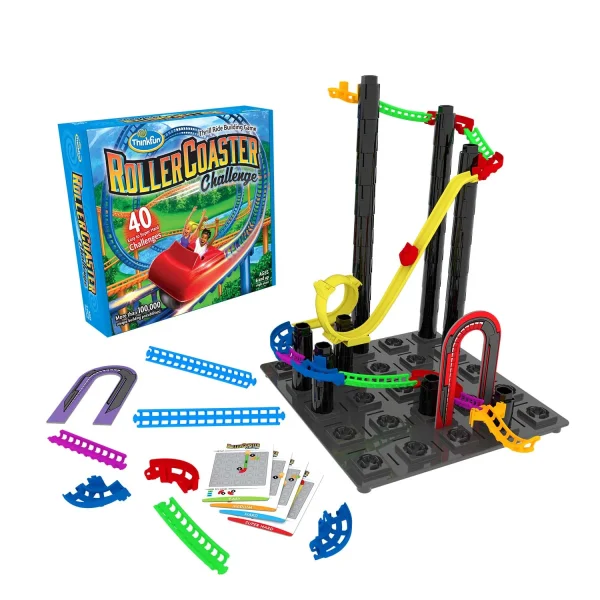 ThinkFun Roller Coaster Challenge Logic & Building Game