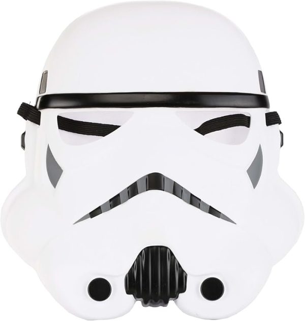 Star Wars Child Stormtrooper Value Mask | Iconic White-Armored Soldier Costume Accessory for Kids - Image 2