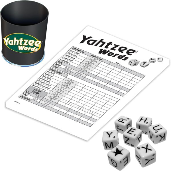 Winning Moves Games Yahtzee® Words Game | Ages 8+ | 2 or More Players (1252) - Image 2