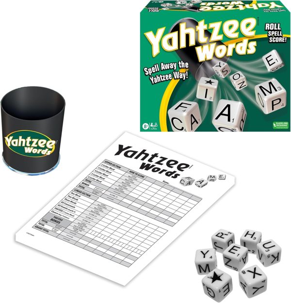 Winning Moves Games Yahtzee® Words Game | Ages 8+ | 2 or More Players (1252) - Image 3