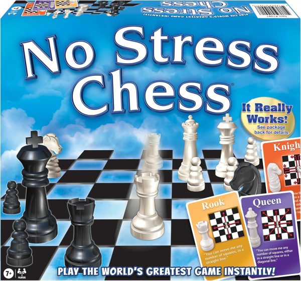 Winning Moves Games Winning Moves No Stress Chess, Natural (1091)