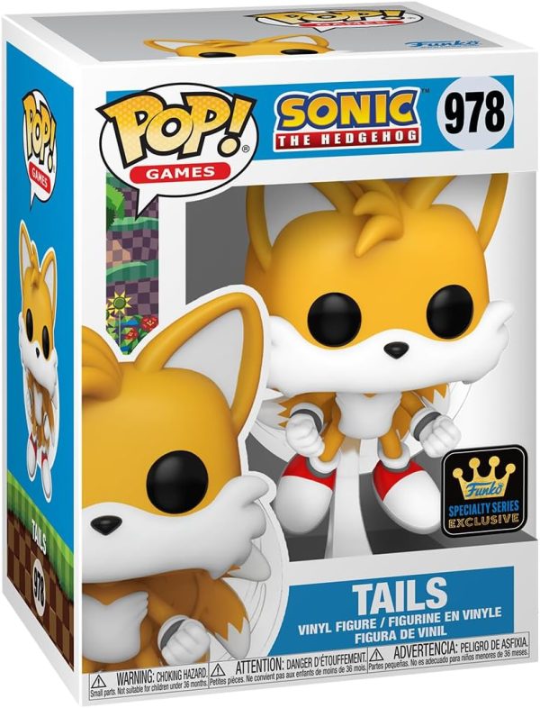 Funko Pop! Games: Sonic - Miles Tails Prower - Tails - (Flying) - Pelosino - Sonic The Hedgehog - Image 2