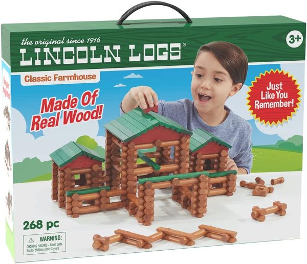 Lincoln Logs - 268Pc Classic Farmhouse