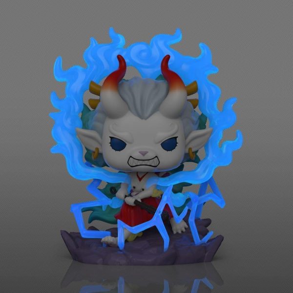 Funko Pop! ONE Piece: Yamato 6-inch Glow in The Dark #1596 [Exclusive] Vinyl Figure - Image 3