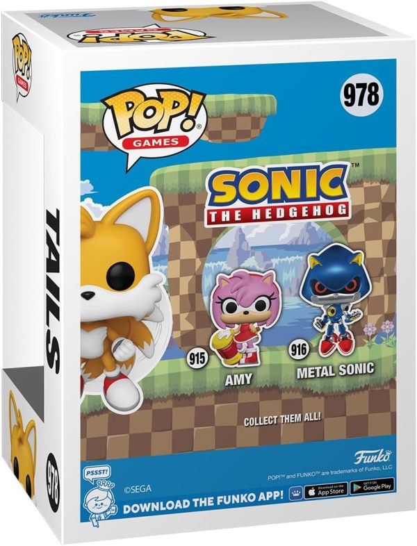 Funko Pop! Games: Sonic - Miles Tails Prower - Tails - (Flying) - Pelosino - Sonic The Hedgehog - Image 3