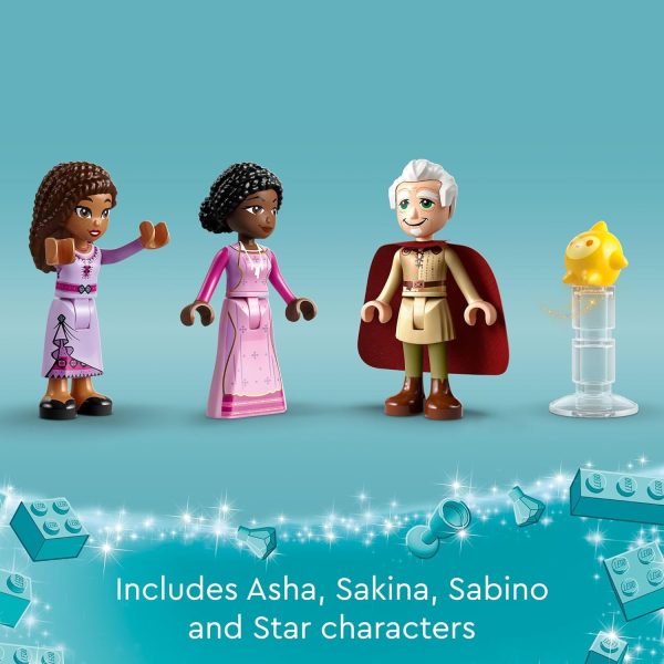 LEGO Disney Wish: Asha’s Cottage 43231 Building Toy Set, A Cottage for Role-Playing Life in The Hamlet, Collectible Gift This Holiday for Fans of The Disney Movie, Gift for Kids Ages 7 and up - Image 6