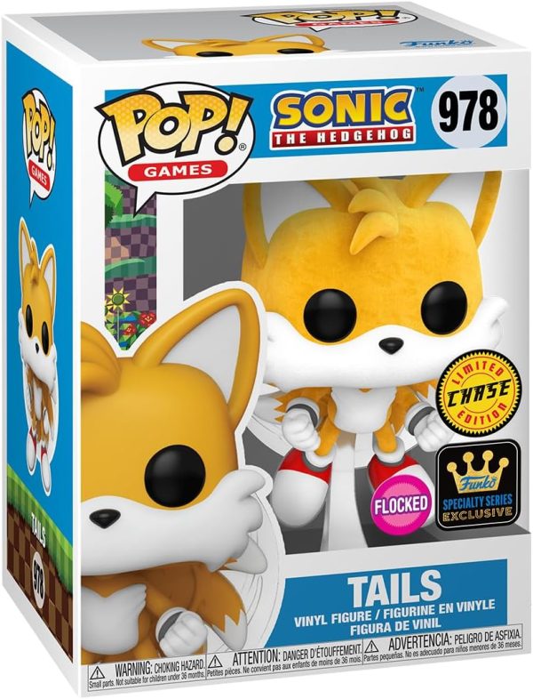 Funko Pop! Games: Sonic - Miles Tails Prower - Tails - (Flying) - Pelosino - Sonic The Hedgehog Chase - Image 2