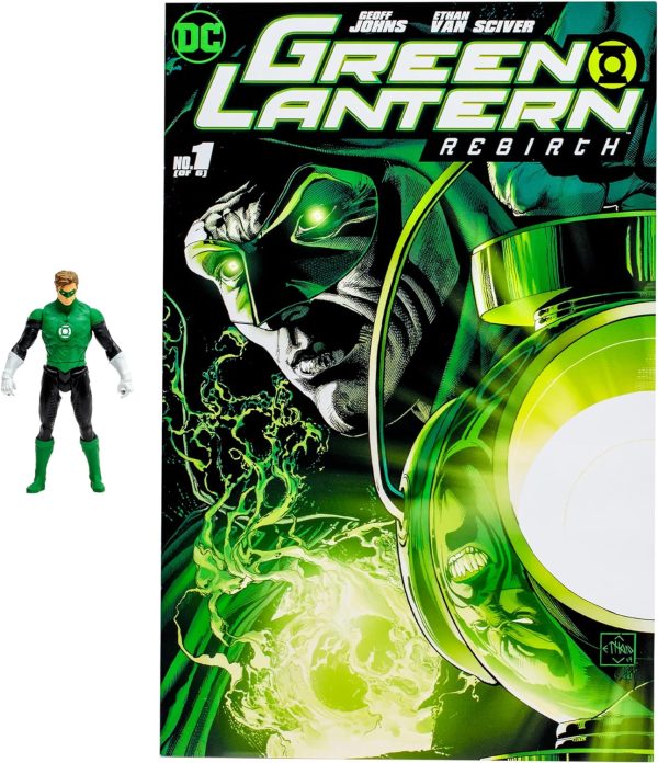 DC Direct - Page Punchers - Green Lantern (Hal Jordan) 3in Figure with Comic Book