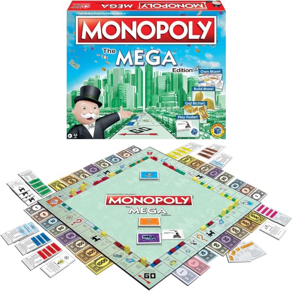 Winning Moves Games Monopoly The Mega Edition