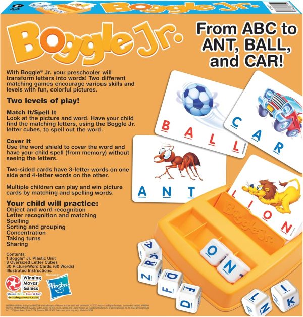 Boggle Jr. - Two Levels Of Play! [GAMES (MISC)] Table Top Game, Board Game - Image 4