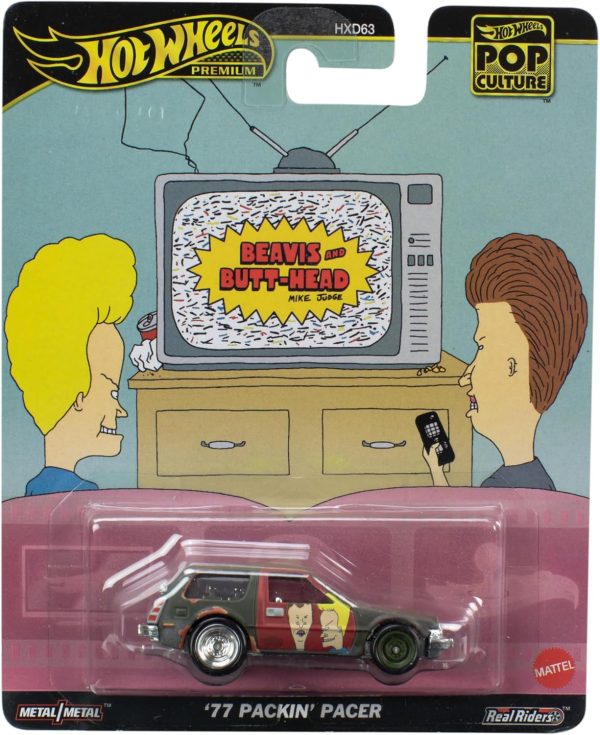 Hot Wheels Collector Pop Culture Beavis and Butt Head 77 Packin Pacer