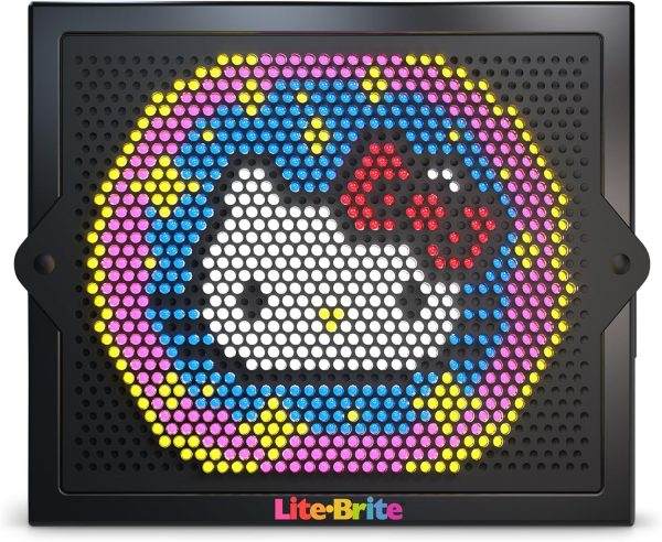 Lite-Brite Super Bright HD, Hello Kitty Edition - Create Art with Light, Enhances Creativity, Gift for Girls and Boys Ages 6+ - Image 2