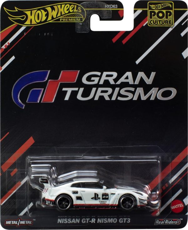 Hot Wheels Collector Pop Culture Gran Turismo Nissan GT-R Nismo GT3