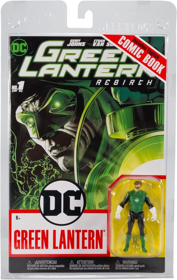 DC Direct - Page Punchers - Green Lantern (Hal Jordan) 3in Figure with Comic Book - Image 2