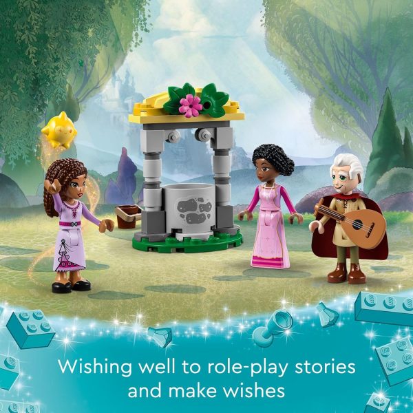 LEGO Disney Wish: Asha’s Cottage 43231 Building Toy Set, A Cottage for Role-Playing Life in The Hamlet, Collectible Gift This Holiday for Fans of The Disney Movie, Gift for Kids Ages 7 and up - Image 4