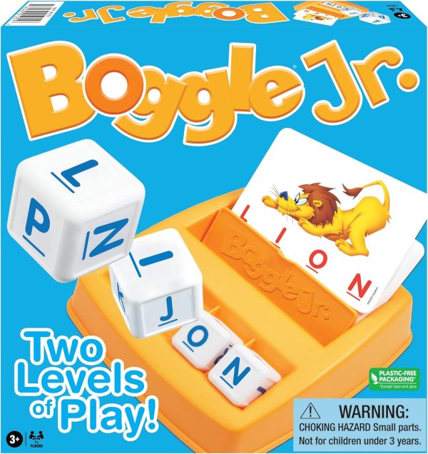 Boggle Jr. - Two Levels Of Play! [GAMES (MISC)] Table Top Game, Board Game - Image 2