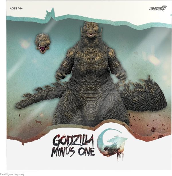 Super7 ULTIMATES! Toho Godzilla Minus One - 8" Toho Godzilla Action Figure Classic Movie Collectibles and Retro Toys