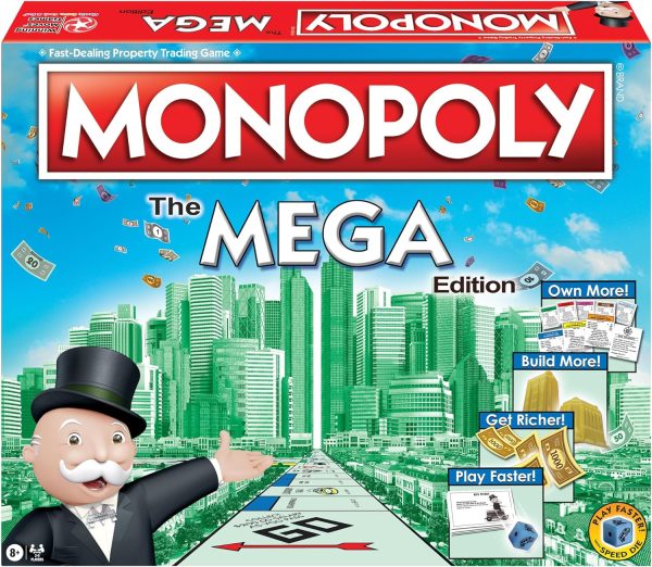 Winning Moves Games Monopoly The Mega Edition - Image 2