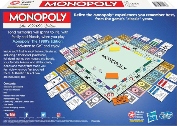 Winning Moves Monopoly Board Game The Classic Edition - Image 3